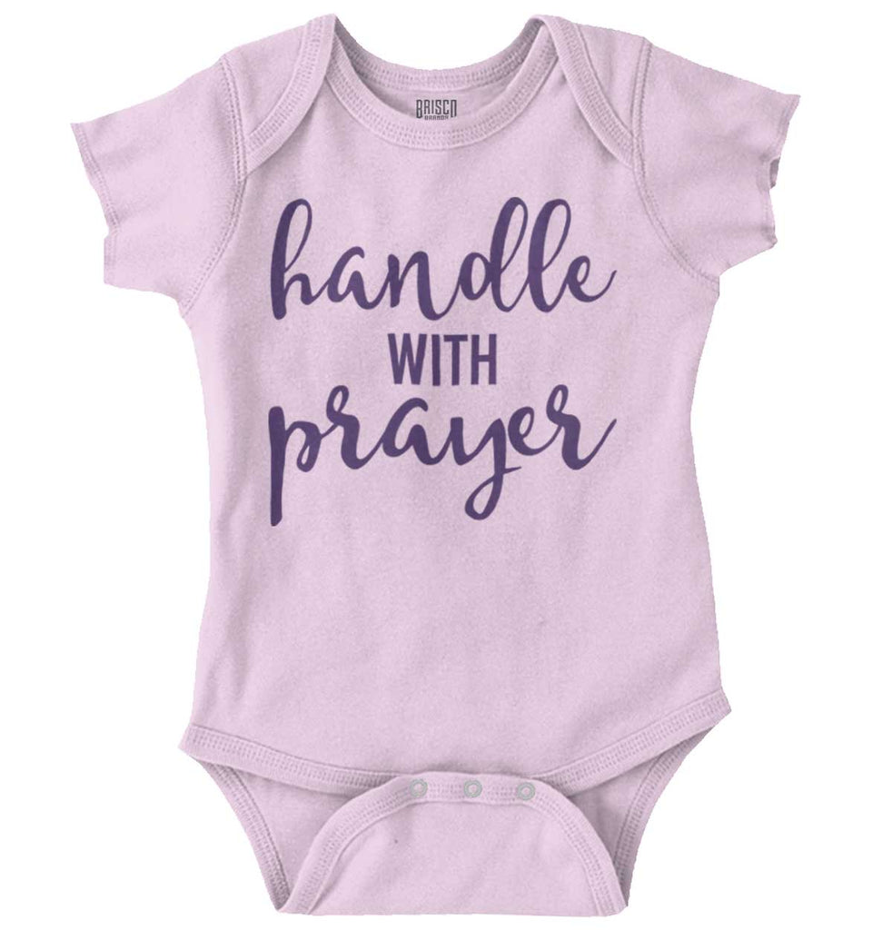 Prayer Care Romper Bodysuit-Direct To Garment Print-Brisco Baby
