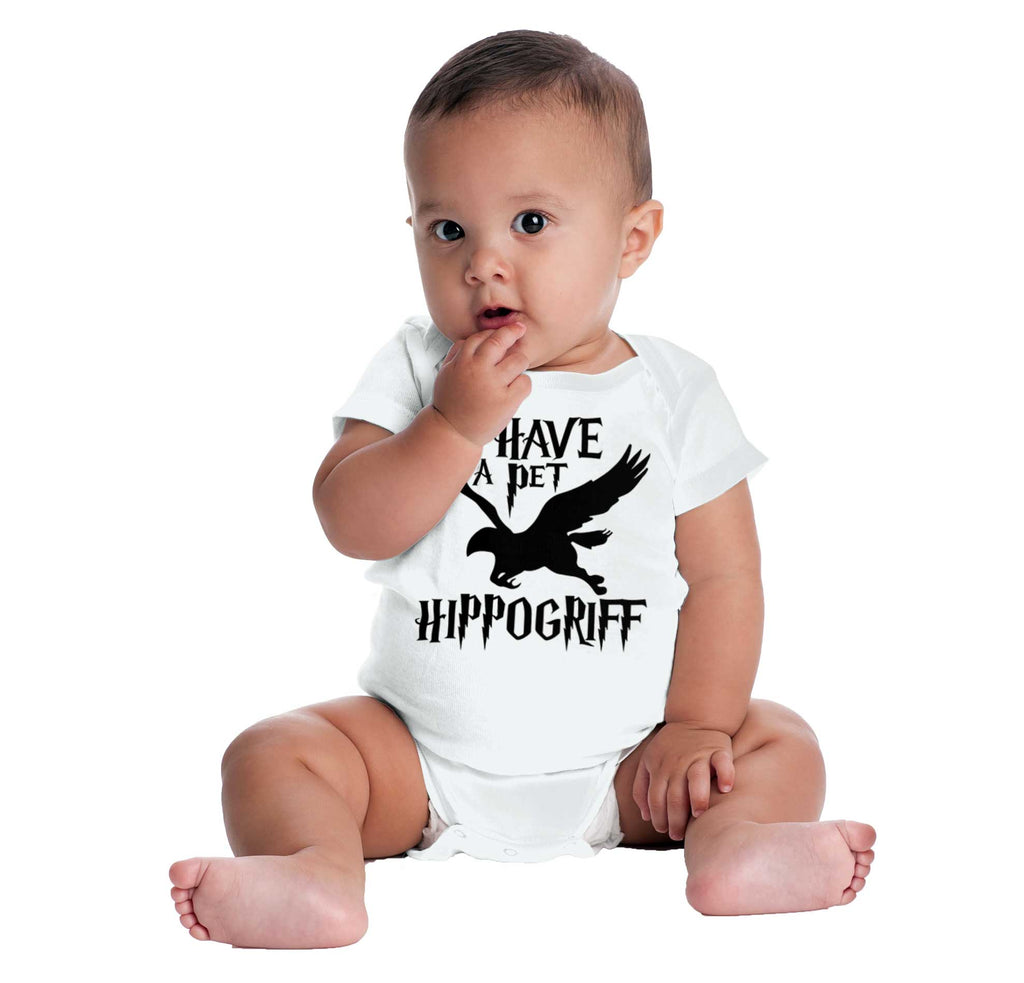 Pet Hippogriff Romper Bodysuit-Direct To Garment Print-Brisco Baby