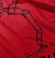 Daddy Walker Romper Bodysuit-Direct To Garment Print-Brisco Baby