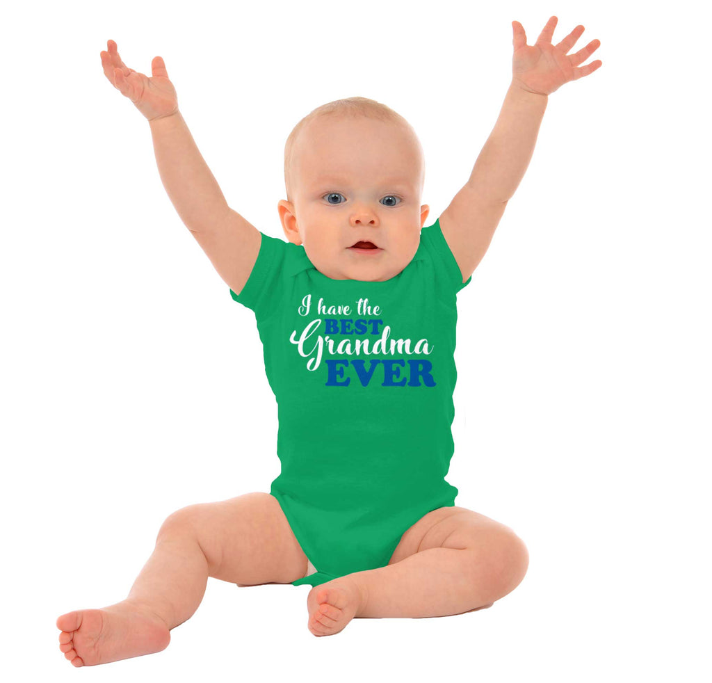 Have Best Grandma Ever Romper Bodysuit-Direct To Garment Print-Brisco Baby