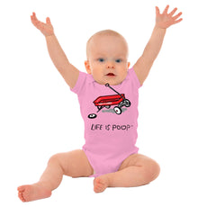 Broken Wagon Romper-Direct To Garment Print-Brisco Baby