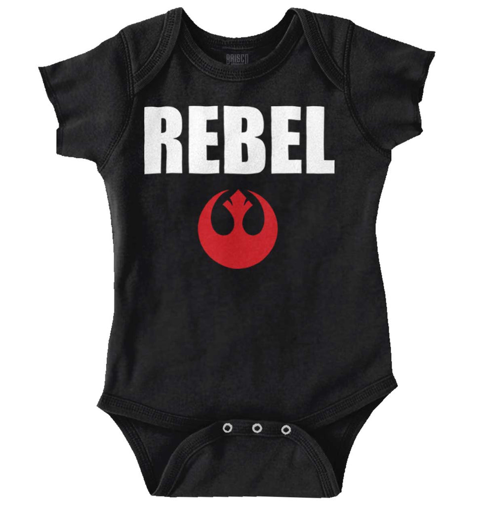 Rebel Star Wars Romper Bodysuit-Direct To Garment Print-Brisco Baby