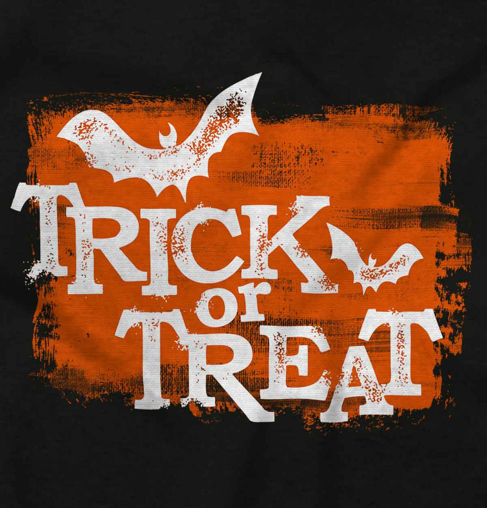 Trick or Treat Infant Baby Bib-Direct To Garment Print-Brisco Baby