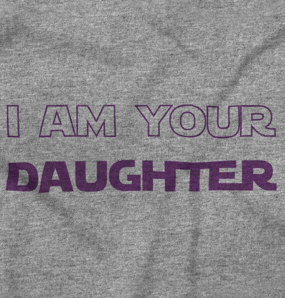 I Am Your Daughter Raglan Romper Bodysuit-Direct To Garment Print-Brisco Baby