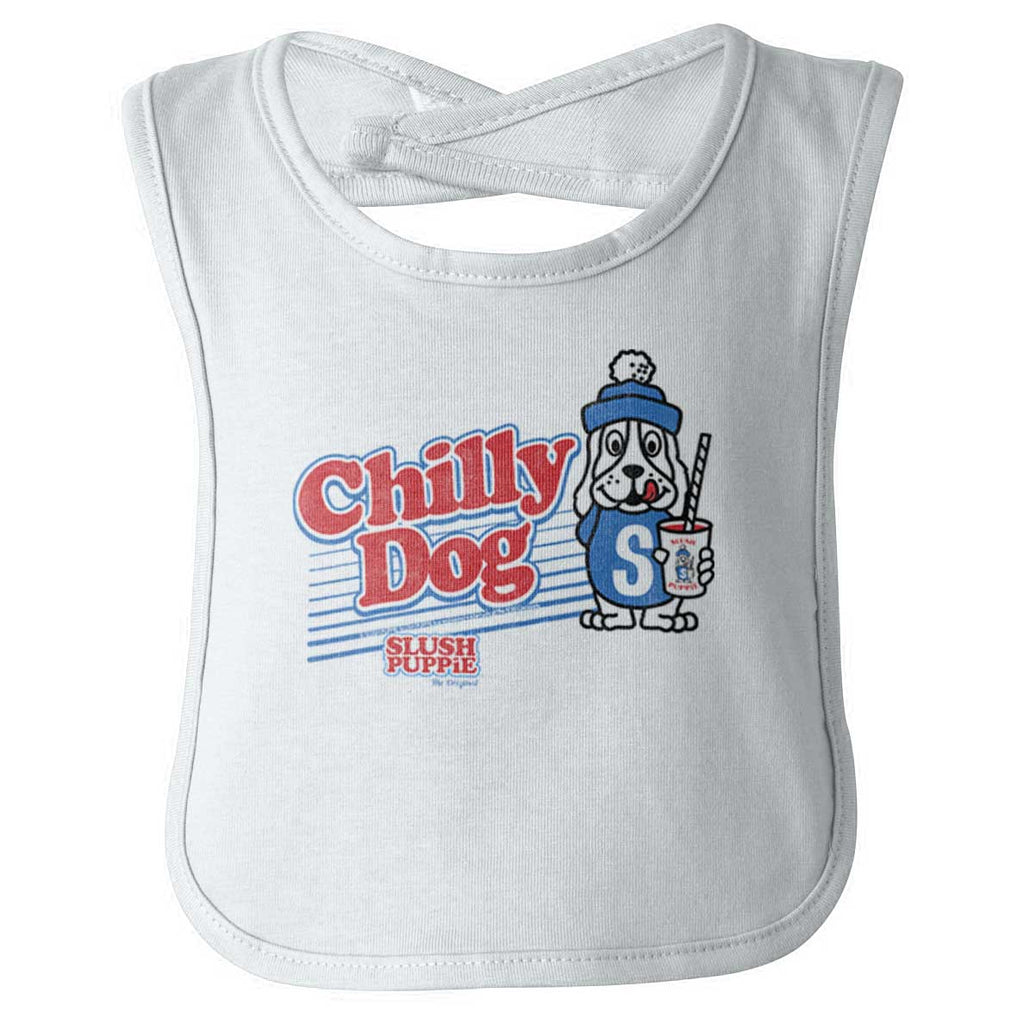 Chilly Dog Infant Baby Bib-Direct To Garment Print-Brisco Baby