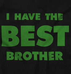 I Have The Best Brother Romper Bodysuit-Direct To Garment Print-Brisco Baby
