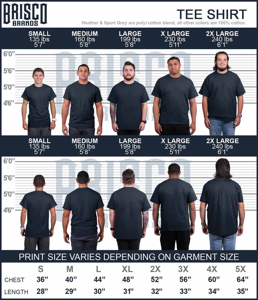 Daddysaurus T-Shirt-Direct To Garment Print-Brisco Baby