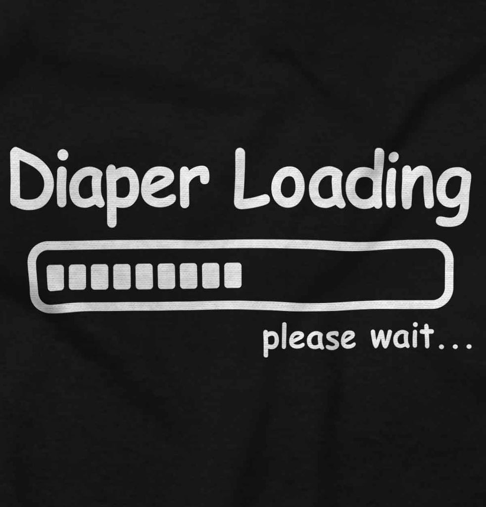 Diaper Loading Infant Baby Bib-Direct To Garment Print-Brisco Baby