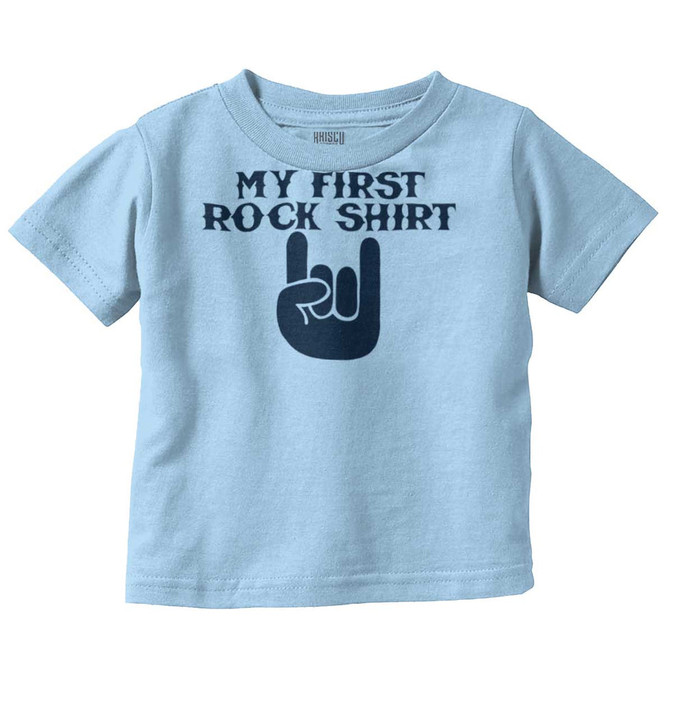 Rock Shirt Infant Toddler T Shirt-Direct To Garment Print-Brisco Baby