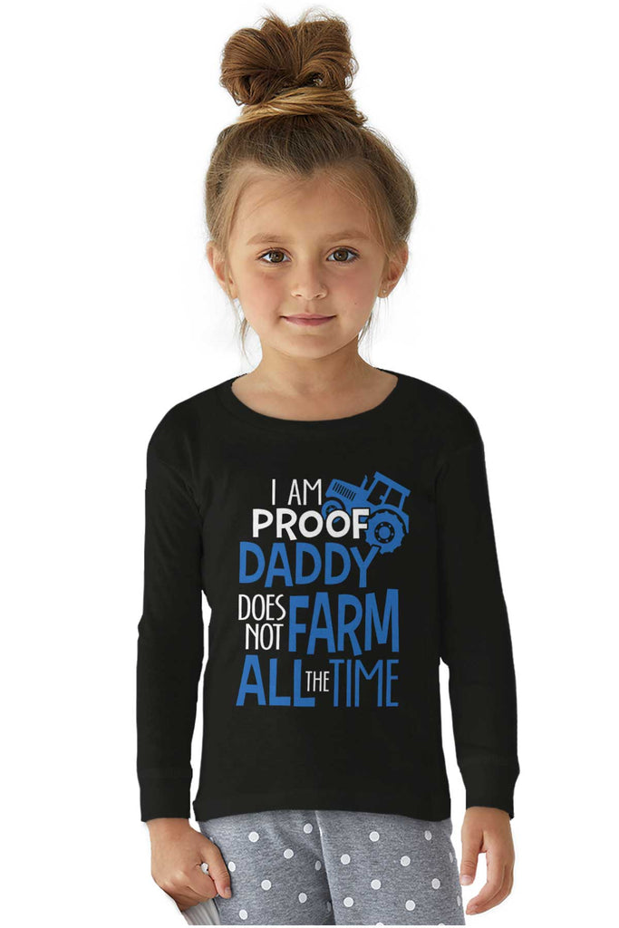 Farm All The Time Solid Baby Pajama Top-Direct To Garment Print-Brisco Baby