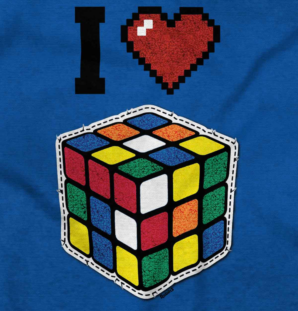 Cutout Rubik's Cube Romper Bodysuit-Direct To Garment Print-Brisco Baby