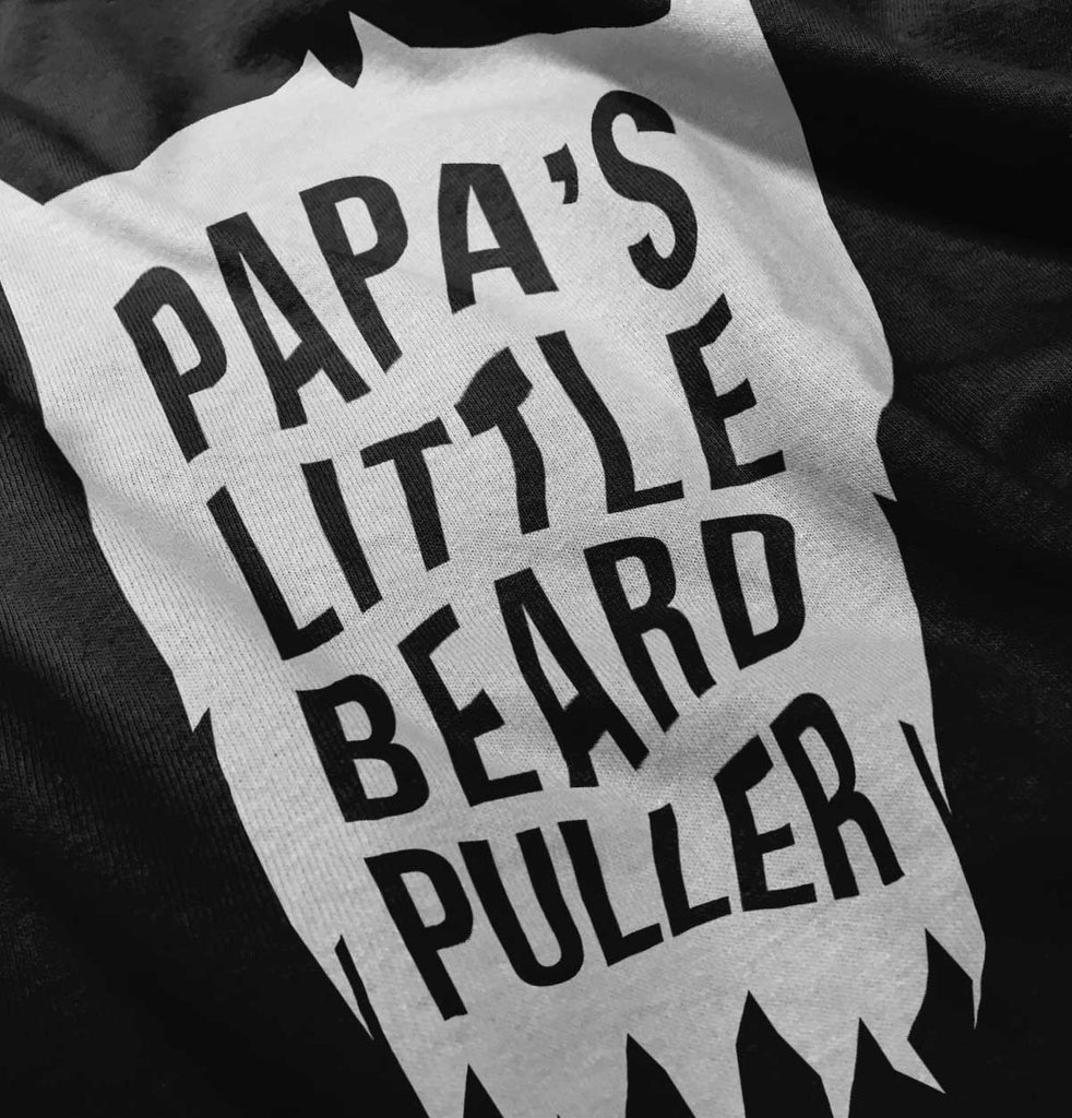 Papa's Little Bread Puller Infant Baby Bib-Direct To Garment Print-Brisco Baby