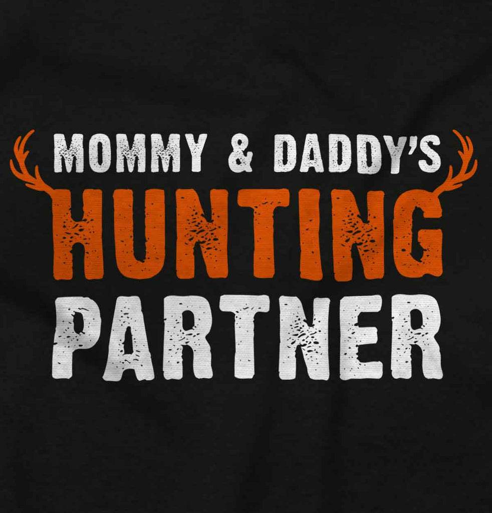 Parents Hunting Partner Infant Toddler T Shirt-Direct To Garment Print-Brisco Baby
