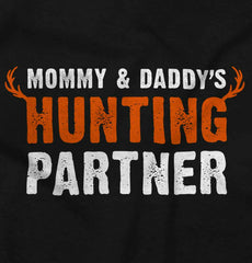 Parents Hunting Partner Infant Toddler T Shirt-Direct To Garment Print-Brisco Baby