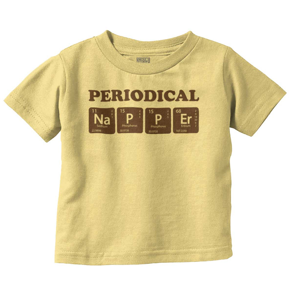 Nap Periodically Infant Toddler T Shirt-Direct To Garment Print-Brisco Baby