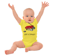 Broken Wagon Romper-Direct To Garment Print-Brisco Baby