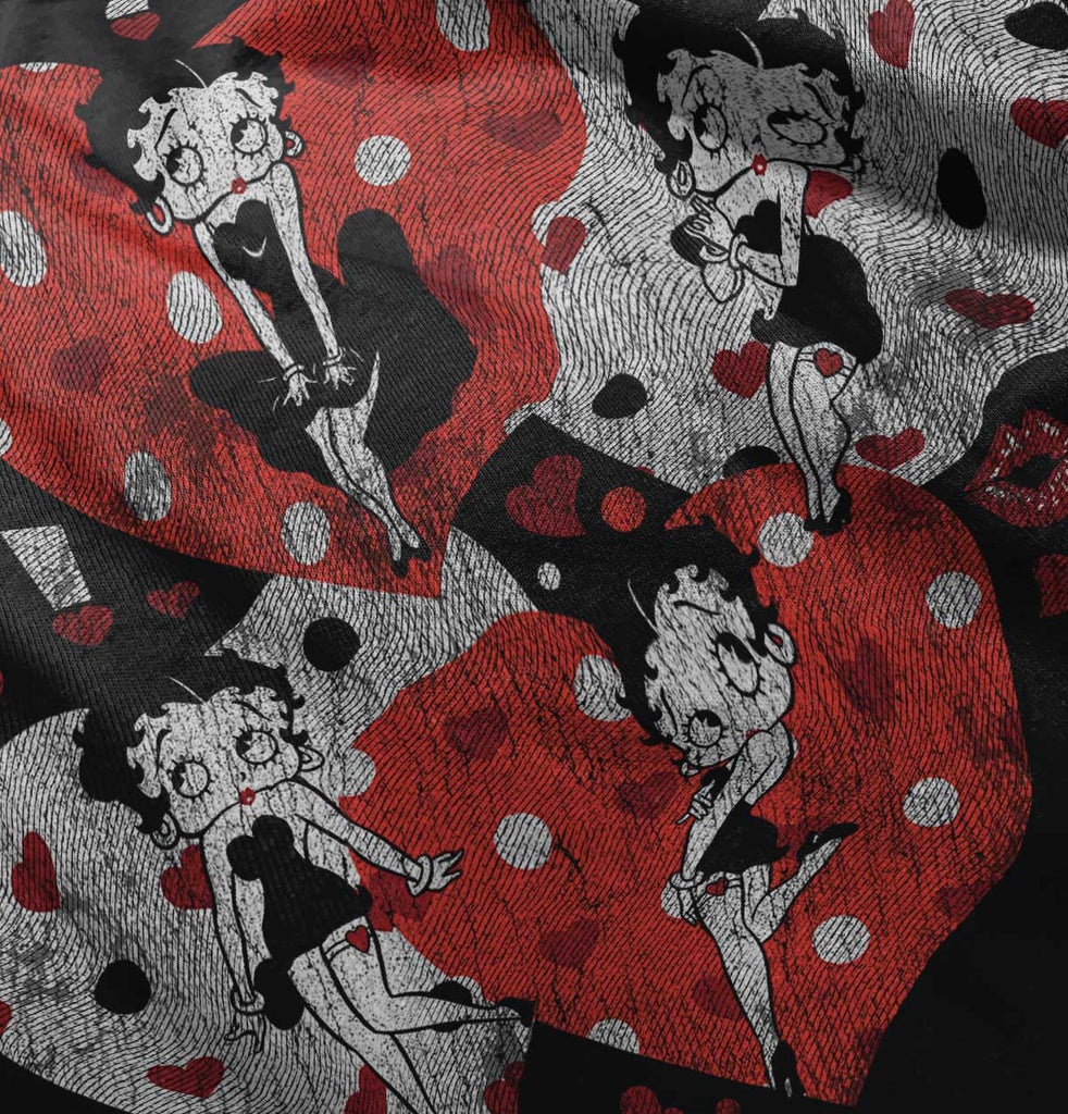 Betty Love Toddler Football Jersey Tee-Direct To Garment Print-Brisco Baby