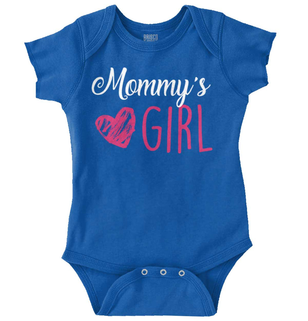 Mommy's Girl Romper Bodysuit-Direct To Garment Print-Brisco Baby