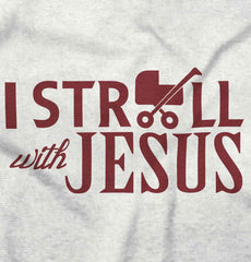 Stroll With Jesus Baby Striped Skirt Dress-Direct To Garment Print-Brisco Baby