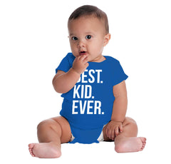 Best Kid Ever Romper Bodysuit-Direct To Garment Print-Brisco Baby