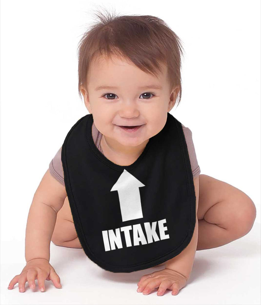 Intake Infant Baby Bib-Direct To Garment Print-Brisco Baby