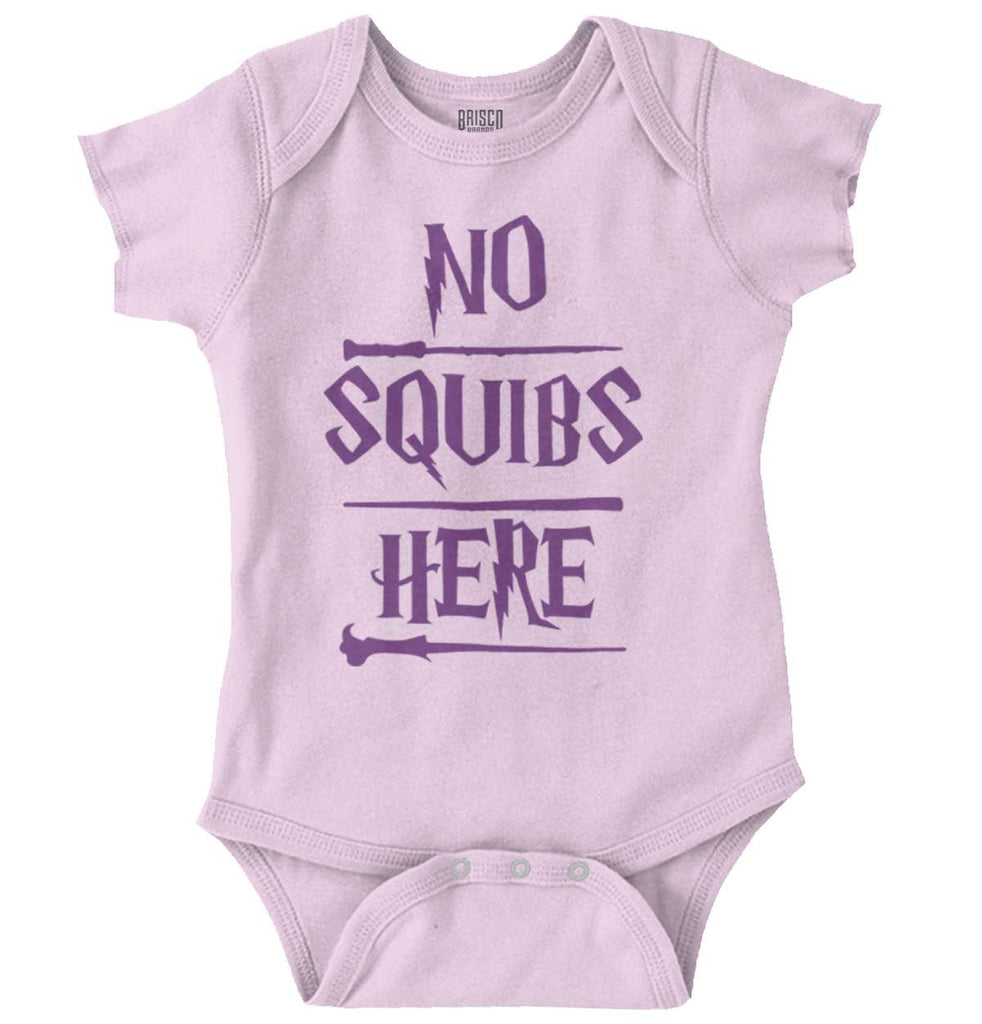No Squibs Here Romper Bodysuit-Direct To Garment Print-Brisco Baby