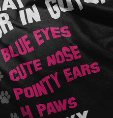 Husky Checklist Romper Bodysuit-Direct To Garment Print-Brisco Baby