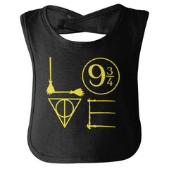 Love Harry Infant Baby Bib-Direct To Garment Print-Brisco Baby