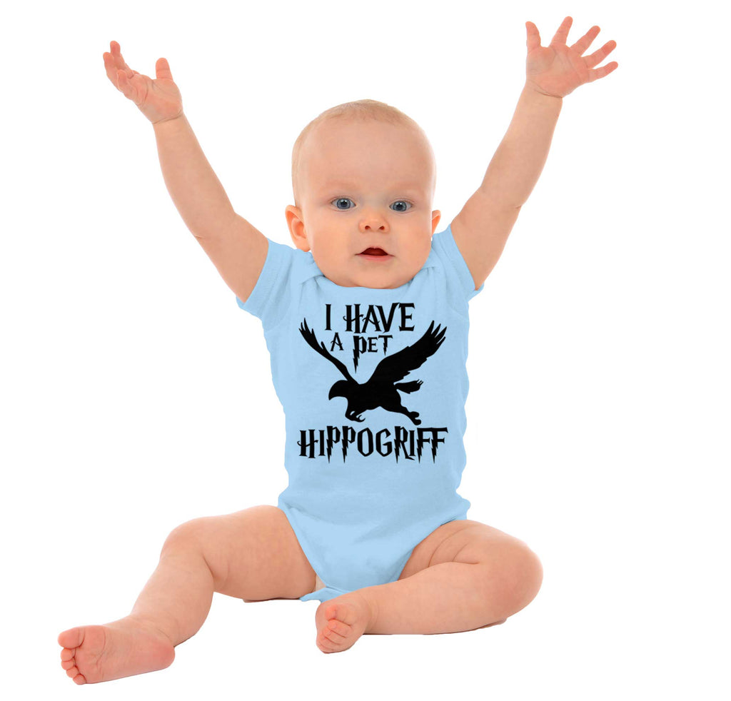 Pet Hippogriff Romper Bodysuit-Direct To Garment Print-Brisco Baby