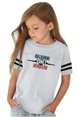 I'm Inverted Toddler Football Jersey Tee-Direct To Garment Print-Brisco Baby