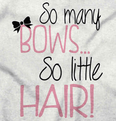 So Little Hair Infant Baby Bib-Direct To Garment Print-Brisco Baby