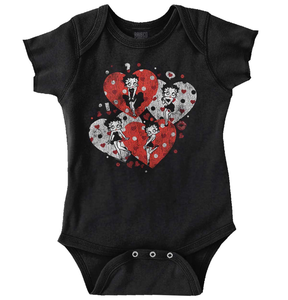 Betty Love Romper Bodysuit-Direct To Garment Print-Brisco Baby