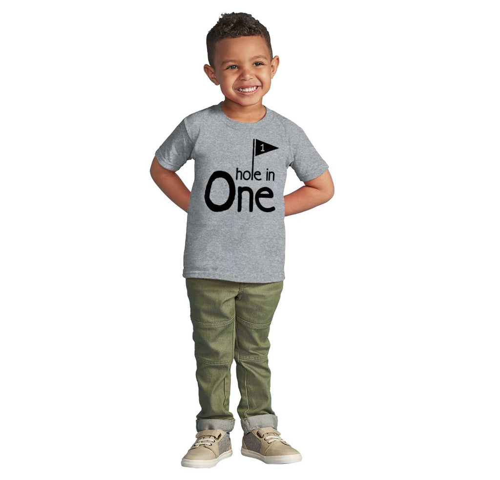 Hole In One Infant Toddler T Shirt-Direct To Garment Print-Brisco Baby