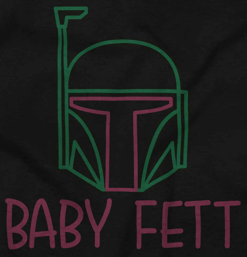 Baby Fett Infant Baby Bib-Direct To Garment Print-Brisco Baby