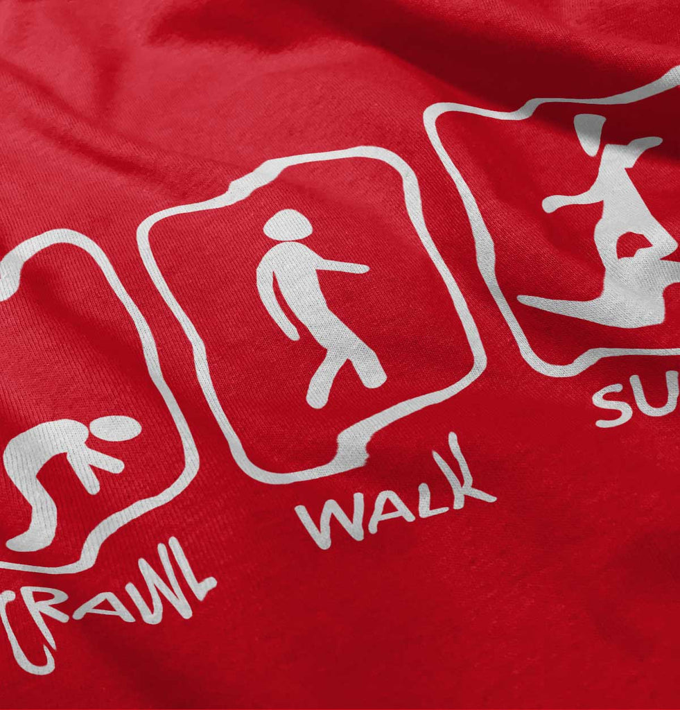 Crawl Walk Surf Baby Polka Dot Skirt Dress-Direct To Garment Print-Brisco Baby