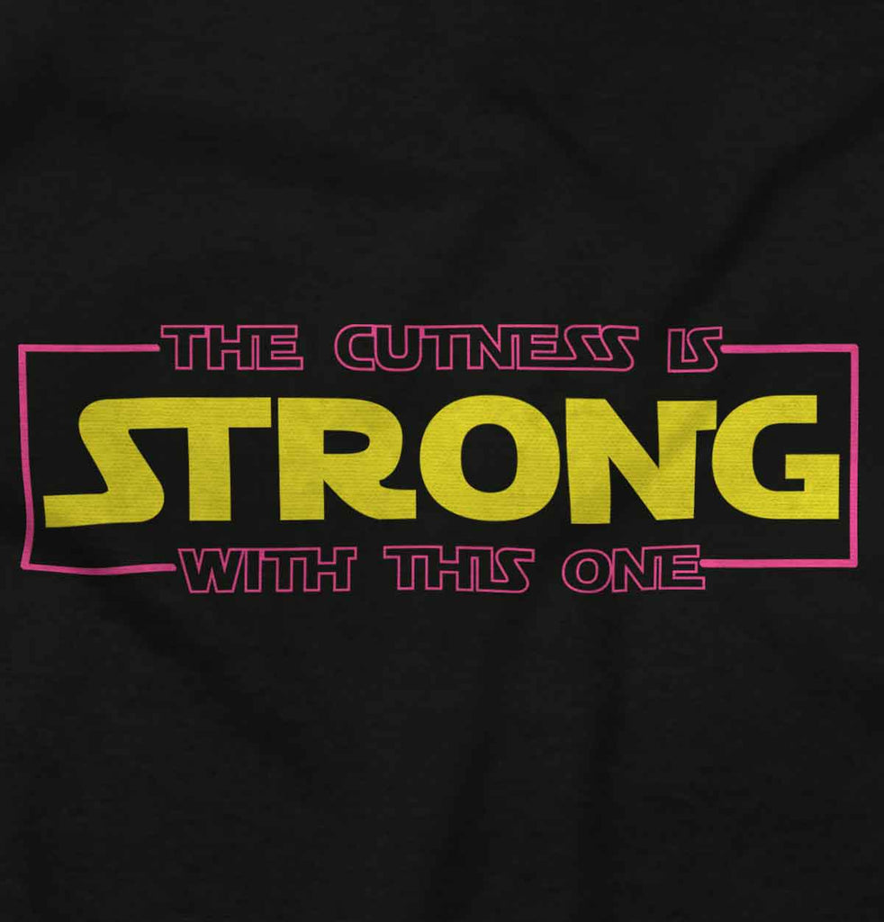 Star Wars Strong Infant Toddler T Shirt-Direct To Garment Print-Brisco Baby