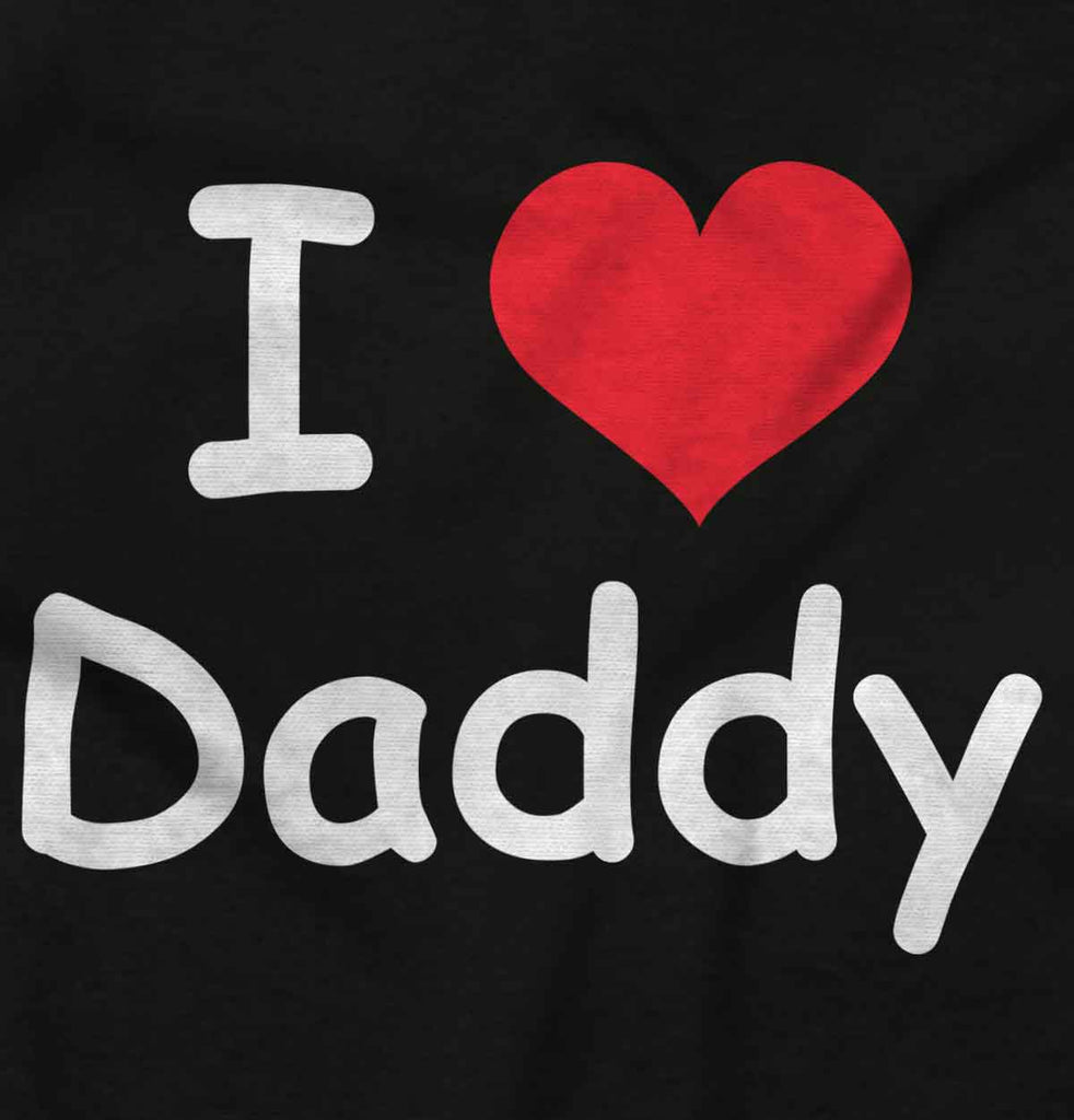 I Heart Daddy Baby Polka Dot Skirt Dress-Direct To Garment Print-Brisco Baby