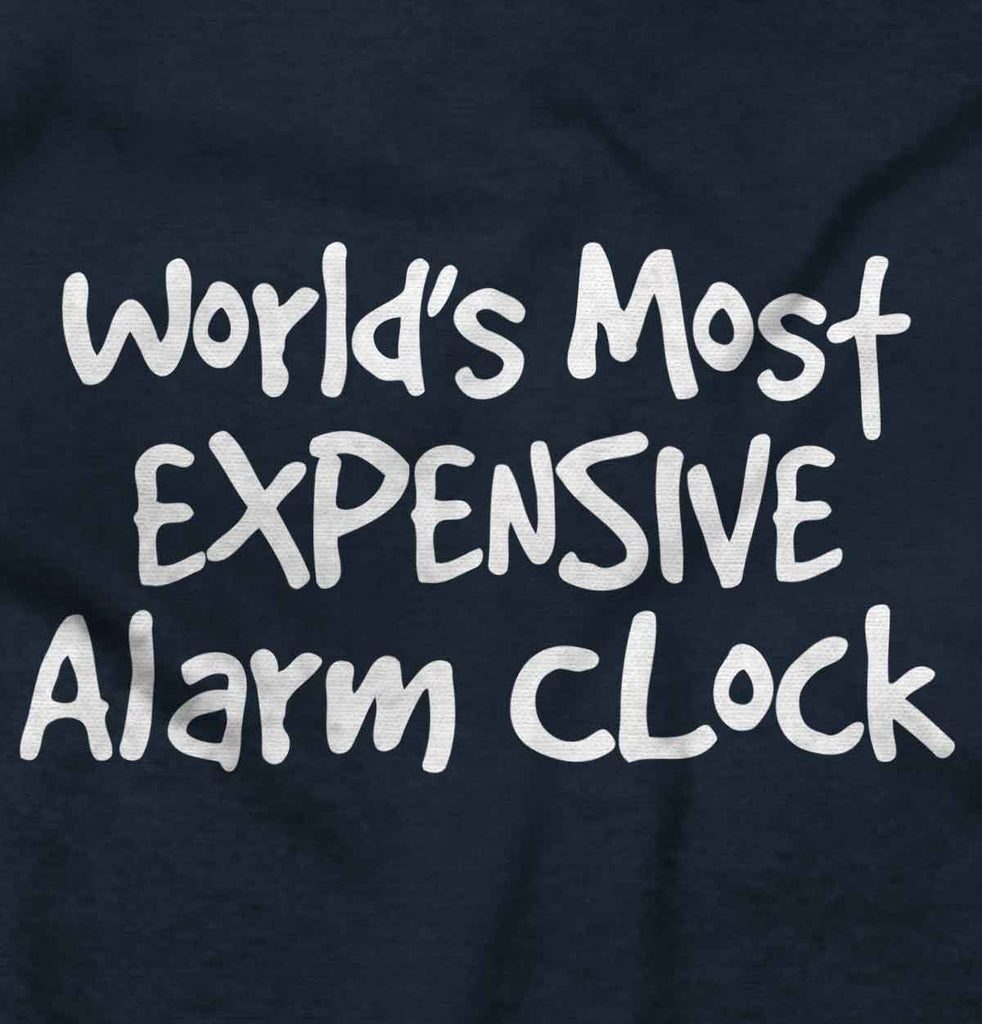 Alarm Clock Romper Bodysuit-Direct To Garment Print-Brisco Baby