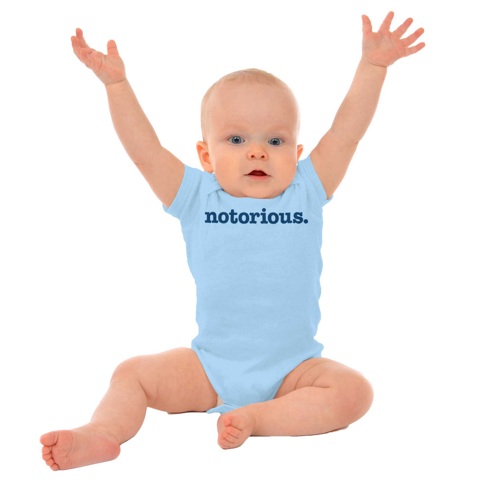Notorious Romper Bodysuit-Direct To Garment Print-Brisco Baby
