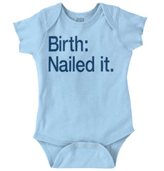 Nailed It Romper Bodysuit-Direct To Garment Print-Brisco Baby