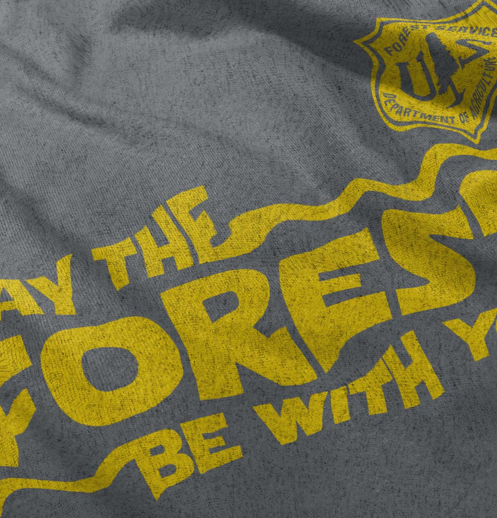 May The Forest Trimmed Colored Velcro Bib-Direct To Garment Print-Brisco Baby