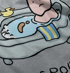 Poop in Bath Infant Toddler T Shirt-Direct To Garment Print-Brisco Baby