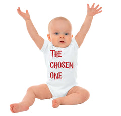 The Chosen One Romper Bodysuit-Direct To Garment Print-Brisco Baby