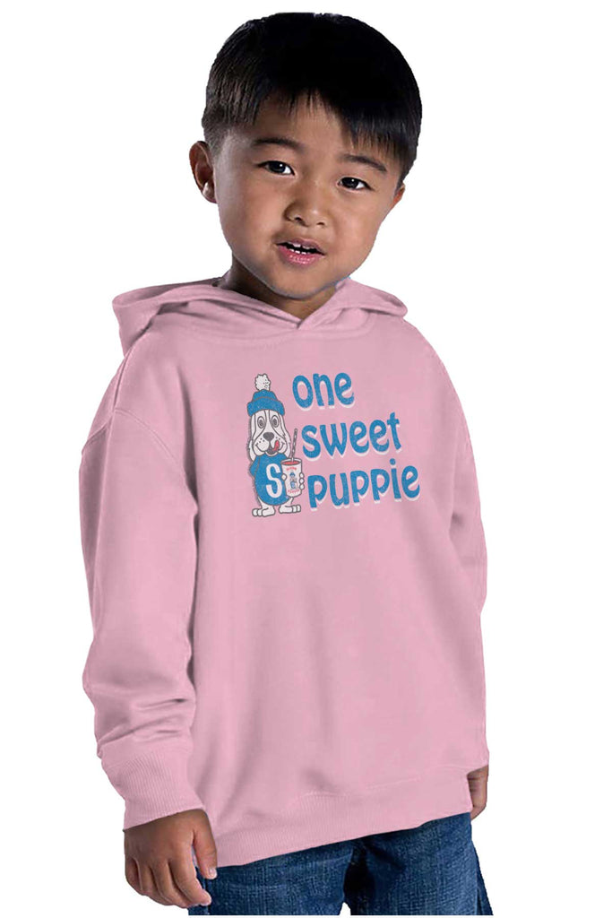 Sweet Puppie Toddler Pullover Hoodie-Direct To Garment Print-Brisco Baby