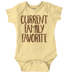 Family Favorite Romper Bodysuit-Direct To Garment Print-Brisco Baby