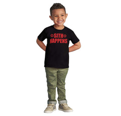 Sith Happens Infant Toddler T Shirt-Direct To Garment Print-Brisco Baby