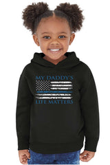 Daddy's Life Toddler Pullover Hoodie-Direct To Garment Print-Brisco Baby