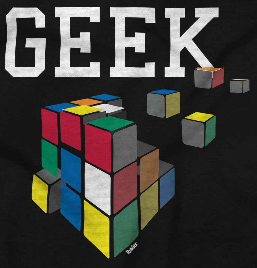 Geek Cube Infant Toddler T Shirt-Direct To Garment Print-Brisco Baby