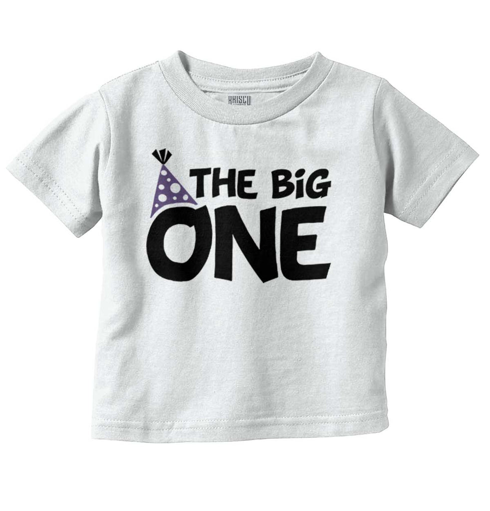 Big One Infant Toddler T Shirt-Direct To Garment Print-Brisco Baby