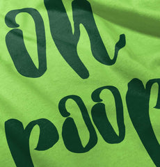 Oh Poop Romper Bodysuit-Direct To Garment Print-Brisco Baby